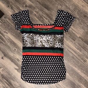 Vintage  Y2K - GUCCI sheer blouse - small